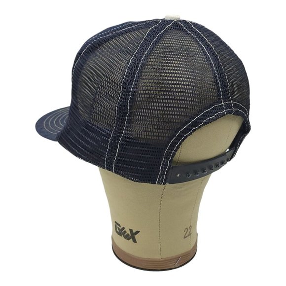 Vintage 80s Southern Bell Mississippi Safety Award Mesh Snapback Cap Trucker USA - Picture 11 of 12